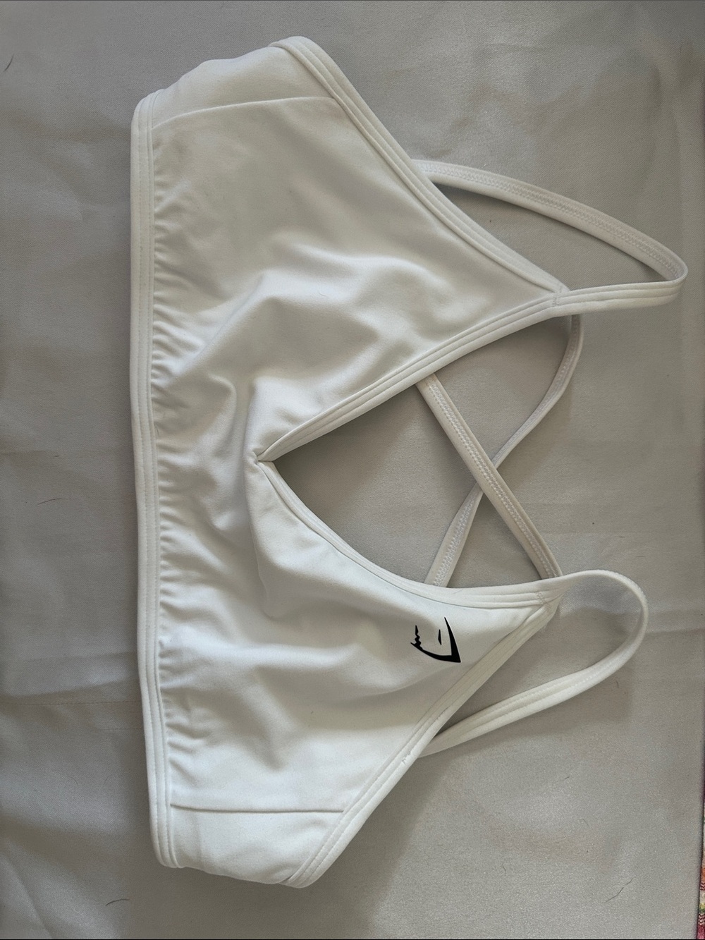 Gymshark White Sports Bra